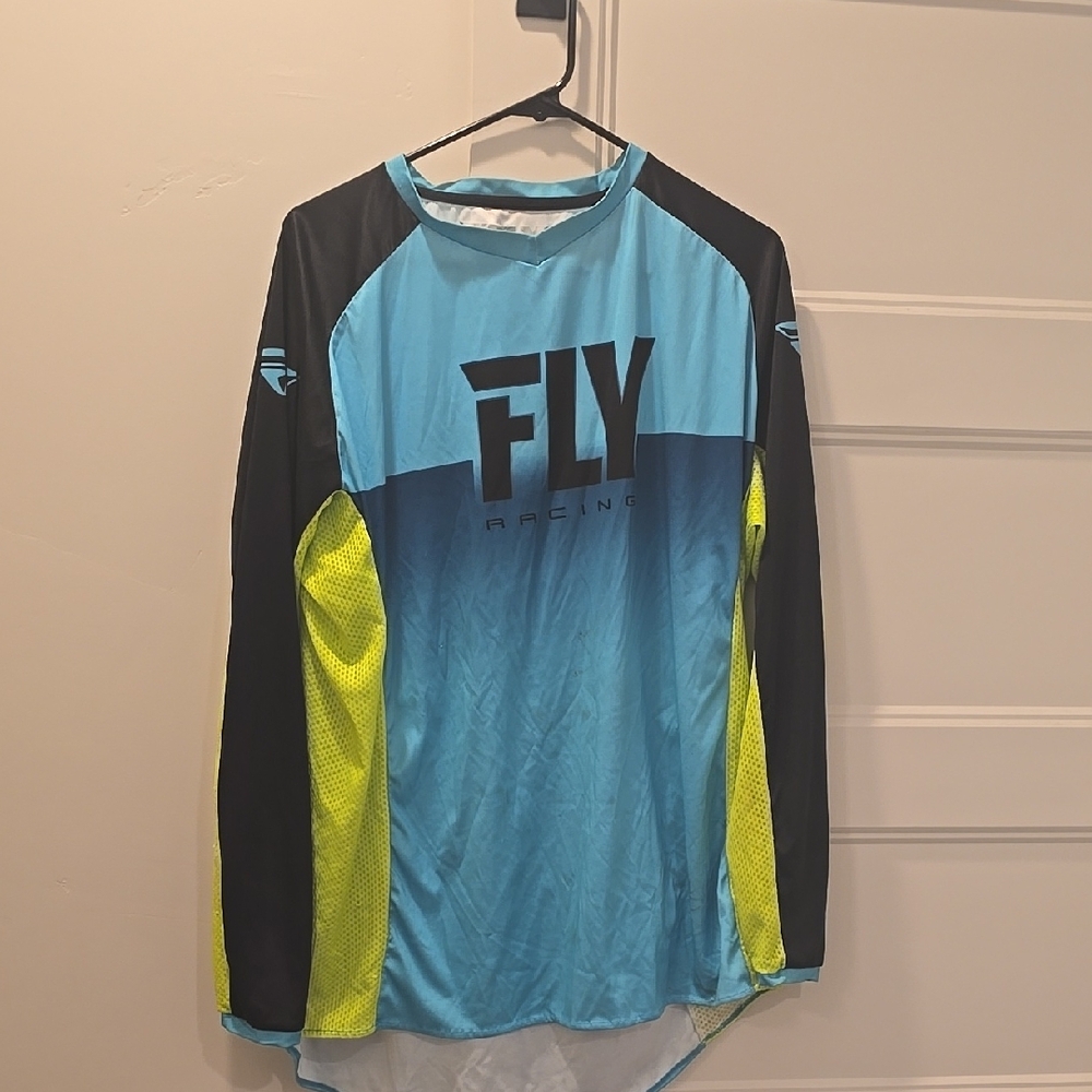 Men's Fly Racing Jersey, 2XL